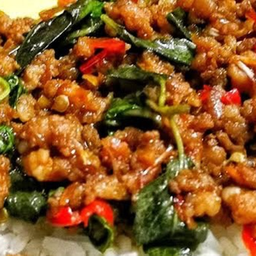 กะเพราหมู1แถม1