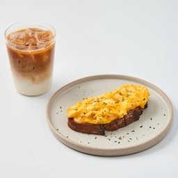 Set BB2  Egg&Cheese Sourdough Toast with Drink