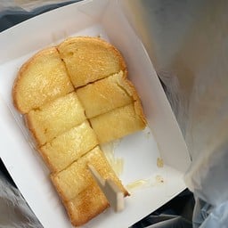 ไข่กะทะ ชา ผลไม้ - ครัวหลังบ้าน