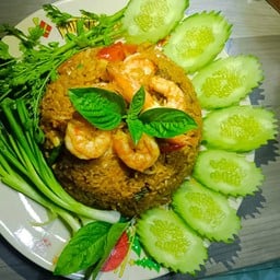 ข้าวผัดต้มยำกุ้ง