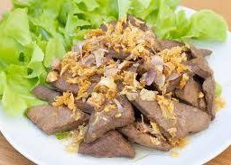 ลวกจิ้มตับหมู