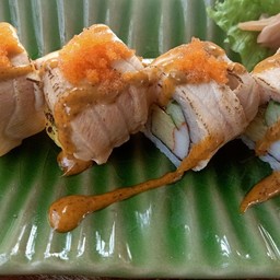 แซลมอนสไปซี่โรล2ชุด