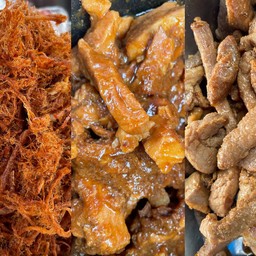 หมูฝอยหมูหวานหมูแดดเดียว สามสหาย