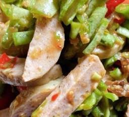 ตำถั่วหมูยอ