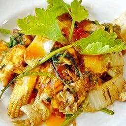 สุกี้แห้ง