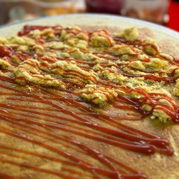 เครป พริกเผา หมูหยอง