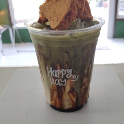 Brown sugar matcha latte (บราวน์ชูก้า มัทฉะ ลาเต้ )