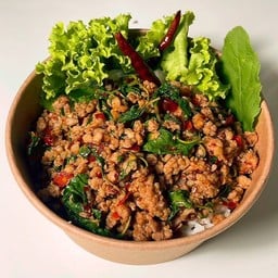 ข้าวกะเพราหมูสับรสเด็ด