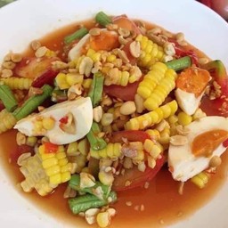 ตำข้าวโพด