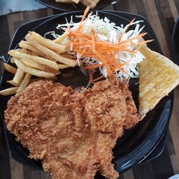 สเต็กไก่เกล็ดหิมะ