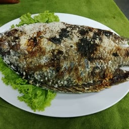 ปลานิลเผา
