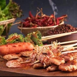 เจ้าจุก " หม่าล่าปิ้งย่าง / ชาบูเสียบไม้ "