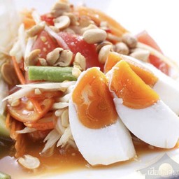 ตำไทยไข่เค็ม