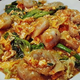 สุกี้แห้งไก่หมัก