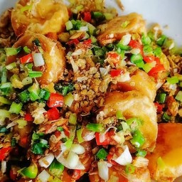 เต้าหู้คั่วพริกเกลือ