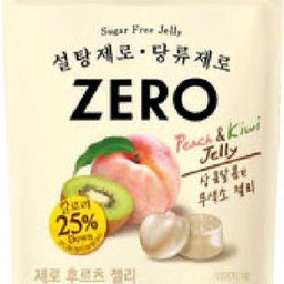 Lotte Jelly Sugar Free Zero รสพีช&กีวี่