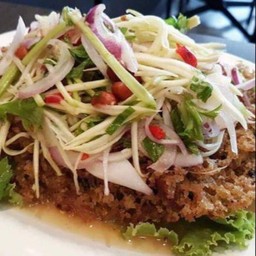 ยำปลาดุกฟู