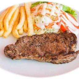 สเต็กเนื้อ