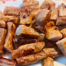 หมูแดดเดียวย่าง