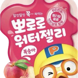 เครื่องดื่มโพโรโร่ น้ำเจลลี่ รสพีช