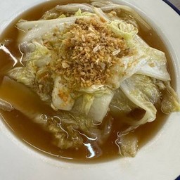 ผัดกาดขาวน้ำมันหอย