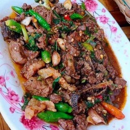 ก้อยคั่วสุกเนื้อ