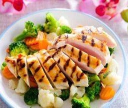 สลัดหมู,ไก่ ย่าง