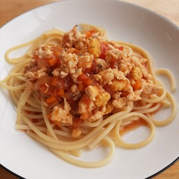 สปาเกตตี้ซอสไก่