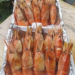 กุ้งเผา 1 กิโลกรัม (18 ตัวโล)