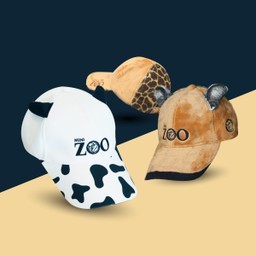 หมวกแก๊ปมีหูสัตว์น่ารัก Minizoo Cap