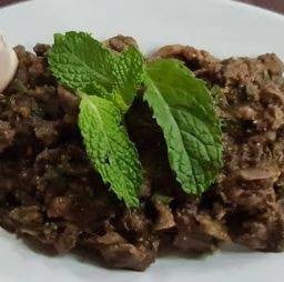 ก้อยคั่วเนื้อ