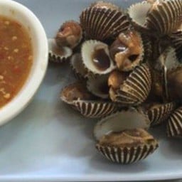 หอยแครงเผา