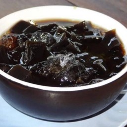 เฉาก๊วย ลอยแก้ว ขนมหวาน น้ำแข็งใส