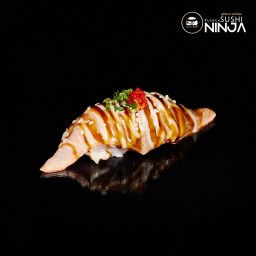 ซูชิแซลมอนบราวน์เทอริยากิ