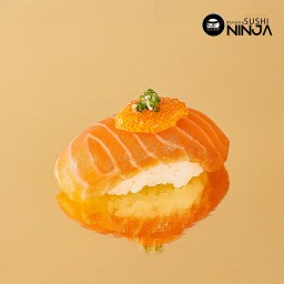 ซูชิแซลมอนซอสสไปซี่ เมนไท