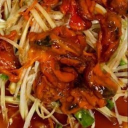 ส้มตำหอยดอง