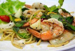 สปาเก็ตตี้ พริกไทดำทะเล