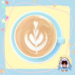 ลาเต้ร้อน