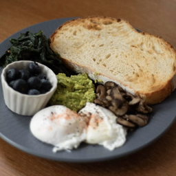 Garden avocado sourdough
