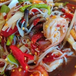 ตำซั่วปูปลาร้า+กุ้งสุก