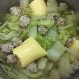 แกงจืดเต้าหู้หมูสับ