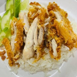 ข้าวมันไก่ทอด ธรรมดา