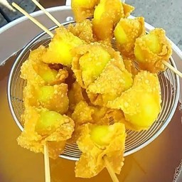 เกี้ยวทอดไข่นกกระทา