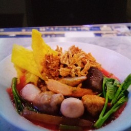 [ก๋วยเตี๋ยวต้มยำไข่หวานเล้งแซ่บ] ก๋วยเตี๋ยวเย็นตาโฟรทรงเครื่อง