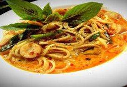 สปาเก็ตตี้ ต้มยำทะเลน้ำข้น