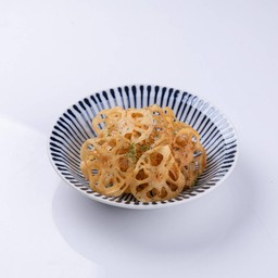 รากบัวทอดกรอบ