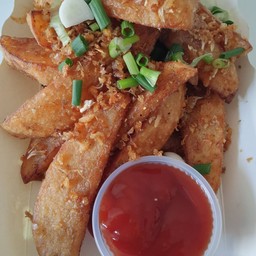 มันฝรั่งทอดกระเทียม