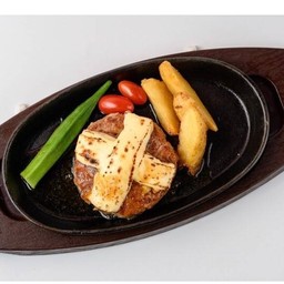 12031Cheese Hamburg Steak