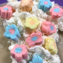 ครีมสดนม+มาร์ชเมโล่