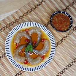 Mini กุ้งดองซีอิ๊วเกาหลี 5 ตัว